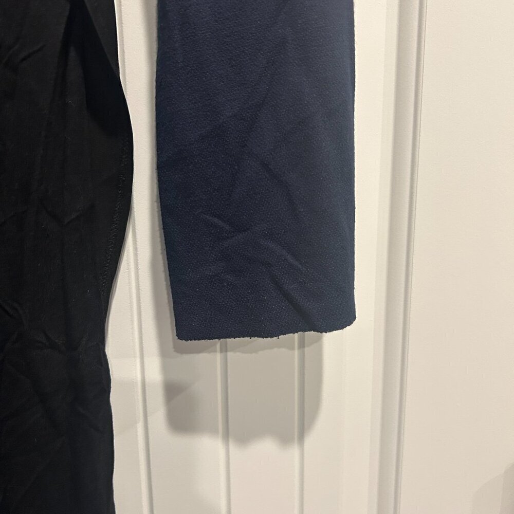 Zara W&B Navy and Black Long Sleeve Tunic Women’s Size M - Picture 11 of 12